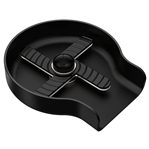 Image of HGN Glass Rinser for Kitchen Sink Glass Cup Washer Cleaner Glass Rinser Matte Black Accessories Stainless Steel Glass Rinser for Kitchen Sinks HGN-GR-002B