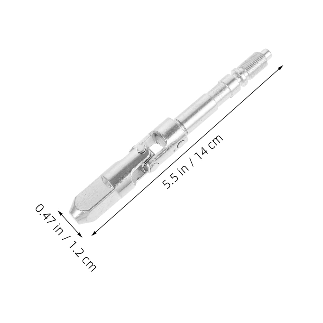 ERINGOGO Accessories Trailer Jack Clamp Bracket Floor Jack Universal Joint Car Jack Stands Jack Accessories Jack Tool Jacks Head Hydraulic Jack Deflate Iron Silver