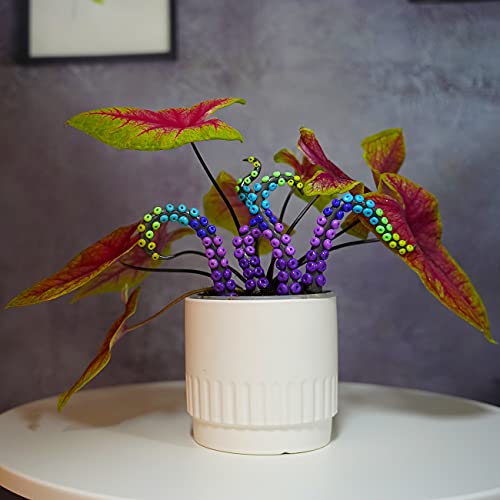 Horom Octopus Tentacle Stakes, Plant Stakes, Decorative Garden Stakes For Plant Decor, Plant Decorations, Plant Ornaments #TOP1