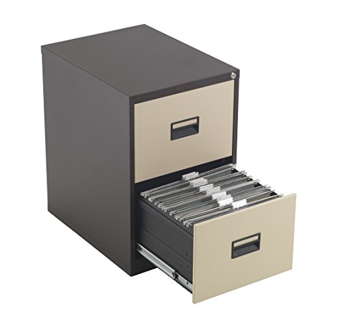 Talos-Heavy-Duty-Steel-Filing-Cabinet-40-kg-Drawer-Tolerance-Coffee-Cream-2