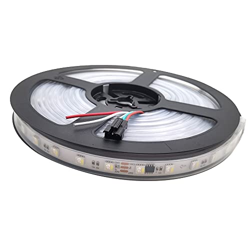 Tira LED RGBW 12V-24V TM1814 5m 60 LEDs/m IP67 miniatura 2