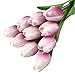 Produktbild TianWlio Tulip Künstliche Blume Latex Echte Braut Hochzeit Bouquet Home Decor 20 Stücke
