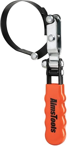 AimsTools 3002 Llave giratoria universal de filtro de aceite para automóvil, 2 916 pulgadas a 3 14 pulgadas (2.559in a 3.268in) para herramientas de