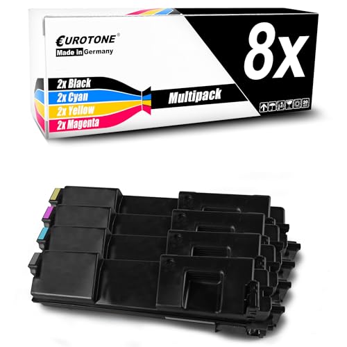 Toner Ricoh Aficio SP C360 compatible Eurotone pack 8 cartouches de remplacement SP360HE