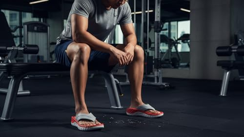 Image of Big Fox Men's Alphabounce-10 Comfortable | Ultra-Light | Bounce Back Technology | Water-resistant Slippers for Men