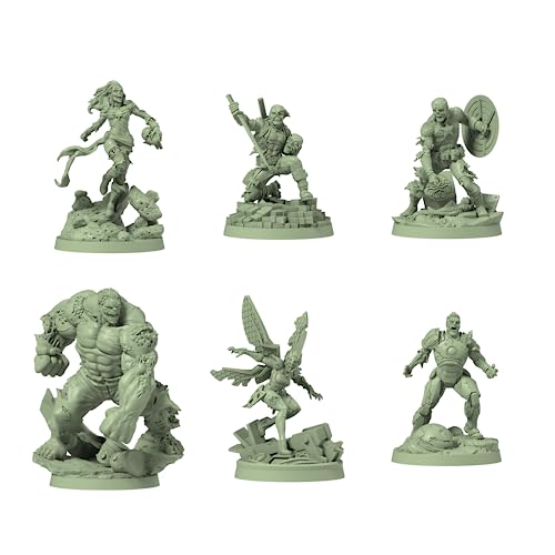 Galápagos, Marvel Zombies: Um Jogo Zombicide, Jogo de Tabuleiro Competitivo, 1 a 6 jogadores, 60 min