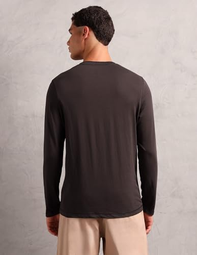 Image of U.S. POLO ASSN. Men Comfort Fit Heathered Cotton I655 Regular Fit T-Shirt - Pack of 1