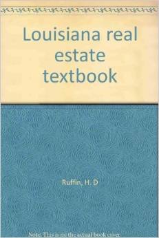 Hardcover Louisiana Real Estate Textbook Book