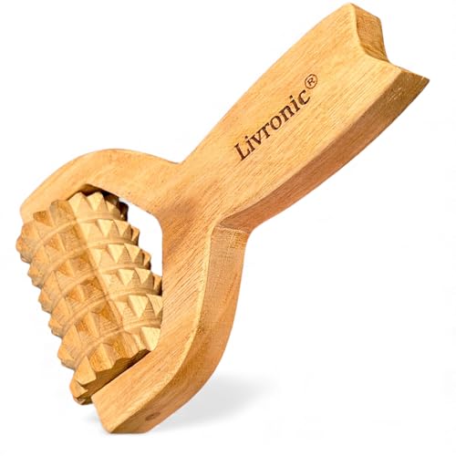 Image of Livronic Balayantra for Hair Growth Roller | Head Roller Bala Yantra | Wooden Derma Roller Balyantra for Hair | Wood Head Massage & Scalp Massager - Pain Relief & Blood Circulation
