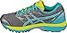 ASICS Women's Gel-Cumulus 18 G-TX Running Shoe, Aluminum/Aquarium/Neon Lime, 9 M US