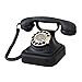 Produktbild LSLMCS Telefon/Telefon Startseite Antike Retro- Rotating Dial Metall Ringing Festnetz Wahlwiederholung, Freisprechfunktion Telefon for Privatanwender Küche Hotel Büro