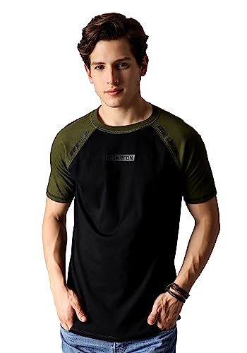 Image of Trendy Men's Round Neck T-Shirt Pure Pre Combed Cotton Bio-Washed 3D Print (STM-003)
