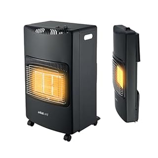 Propane Radiant heater, 18,000 BTU Warm Area up to 450 sq. ft, Suitable for 20lb 30lb Propane.Portable LP Gas Heater for Garages, Workshops and Construction Sites (Foldable)