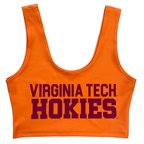 Image of Lojobands Women's College Gameday Outfit Tank Top Tailgate Crop Top One Size Fits Most