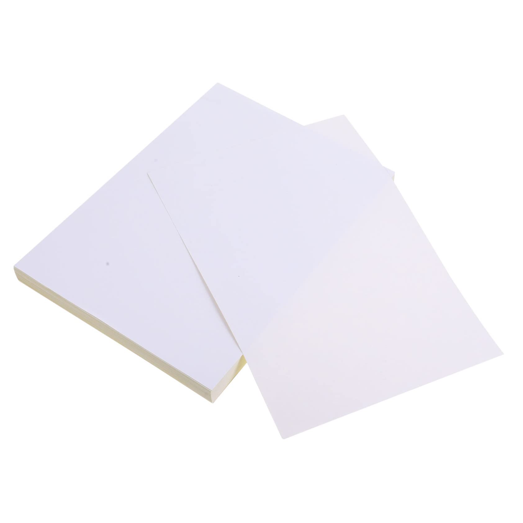SHINEOFI Etichette Adesive Stampabili A4 per Stampanti Laser e Getto D'inchiostro 100 Fogli per Etichette