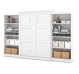 Bestar Pur Collection, Queen Murphy and 2 Storage Units Bestar Pur Collection, Queen Murphy and 2 Storage Units