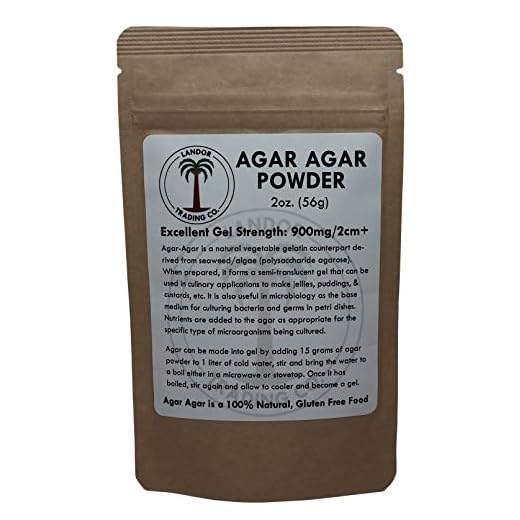 Agar Agar Powder 2oz - Excellent Gel Strength 900g/cm2