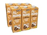 Sin OMG Soyfruit - Bebida de almendras enriquecida con calcio, 1L (paquete de 6)