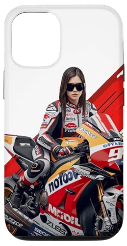 Ride With Passion ���� �X�[�p�[�t�@�� ���g�`�����s�I���V�b�v �o�C�J�[ �X�}�z�P�[�X iPhone 12/12 Pro �p