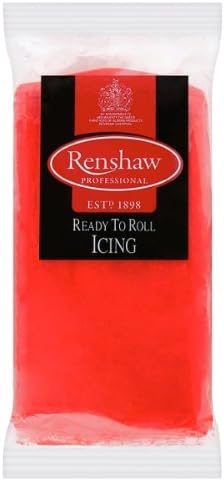 Renshaw Ready To Roll Icing Poppy Red 250 g