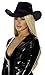 Forplay Old Town Cowboy Costume Hat Black