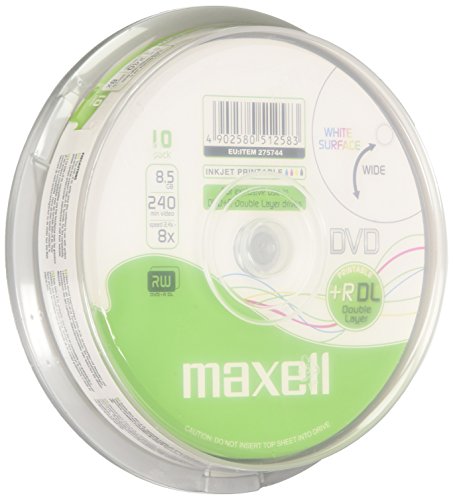 DVD+R DL Dual / Double Layer Maxell 8,5GB 8x
