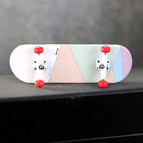 Noahwood Wooden Pro Fingerboards ((Noah Team 5-Layer Maple Handmade Deck 33Mmx98Mm, Nw King Whitetrucks 33Mm, Nw Ii Red Wheels) (Born For Pro) #TOP7