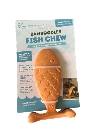 Bamboodles Dog Chew Toy - Medium, Pink