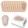 Gjinxi 40pcs Adhesive Eye Patches for Adults/Kids, Breathable Adhesive Eye Patch Pads Stickers, Disposable Eye Patch Pad for Amblyopia, Easy Peeling Latex Free Eyecare Bandages Fatigue (3 x 2 inch)