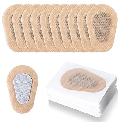 Gjinxi 40pcs Adhesive Eye Patches for Adults/Kids, Breathable Adhesive Eye Patch Pads Stickers, Disposable Eye Patch Pad for Amblyopia, Easy Peeling Latex Free Eyecare Bandages Fatigue (3 x 2 inch)