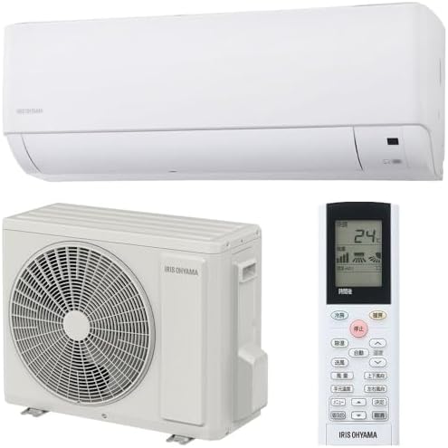 Amazon | アイリスオーヤマ エアコン 18畳 5.6kW 温度センサー 省エネ 