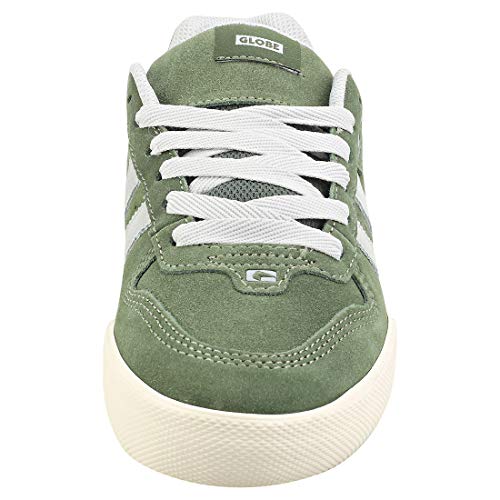 Image of Globe Men's Skateboarding Shoes, Green Hunter Green Grey 29005, 4.5 UK