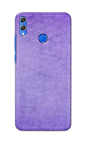 Image of Plain Purple Hard Back Case Cover for Honor 8X, JSN-L11, JSN-L21, JSN-L22, JSN-L23 Back Cover -(J5) VNS2226