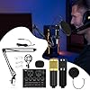 Recording Microphone Set - BM800 Condenser Plug And Play | Professional Live Streaming Equipment | Cardioid Pickup Studio Kit | Sound Card Filter Included | For Singers Anchors Podcast Recor #3