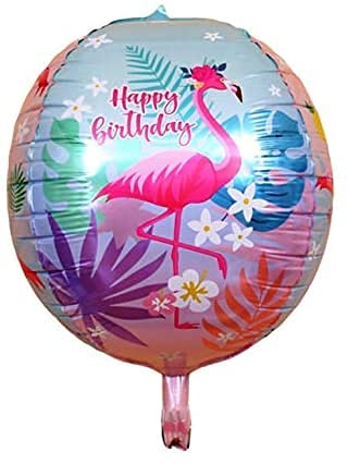 Book My Balloons™ Flamingo 4d Foil Balloon for Hawaii Luau Theme Party Decoration - Pack of 1