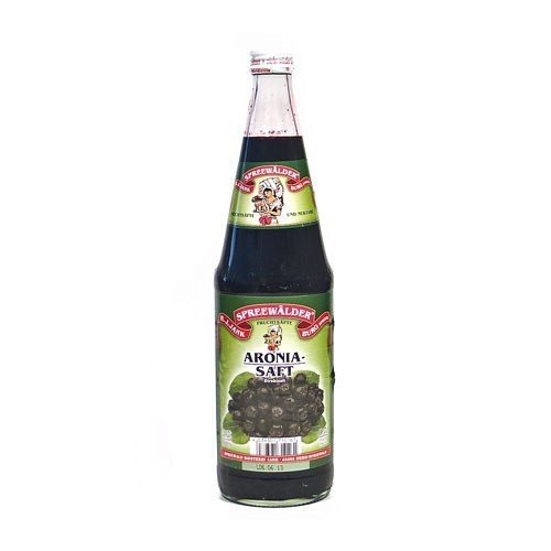 Aronia-Direktsaft von der Spreewaldmosterei 12er Pack (12 Flaschen à 0.7 l)