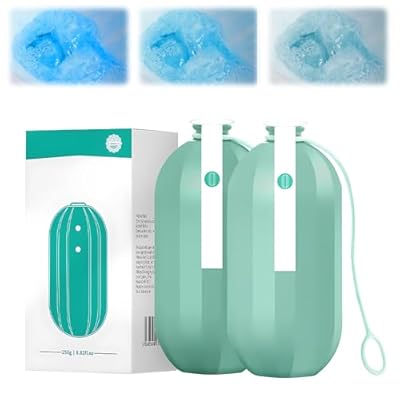 Toilets Bowl Cleaning, 2025 New Automatic Toilet Cleaner, Continuous Deep Lasting Cleaning System Fresh Scent (8.82 FL OZ, 2 pcs)