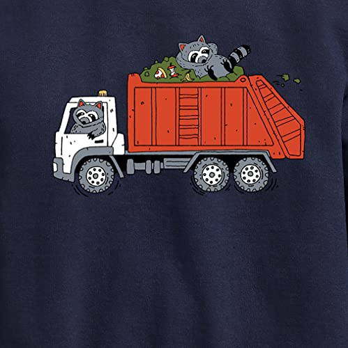 Instant Message - Garbage Truck Boys - Toddler & Youth Crewneck Fleece Sweatshirt3