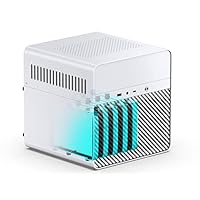 Amazon.co.jp: JONSBO N2 ブラック NAS ITX ケース 5+ 1 ディスクベイ