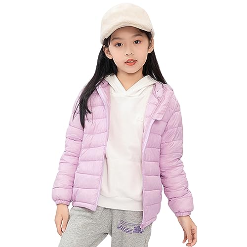 Manteau d'hiver pour enfants violet imperméable 3-4 ans