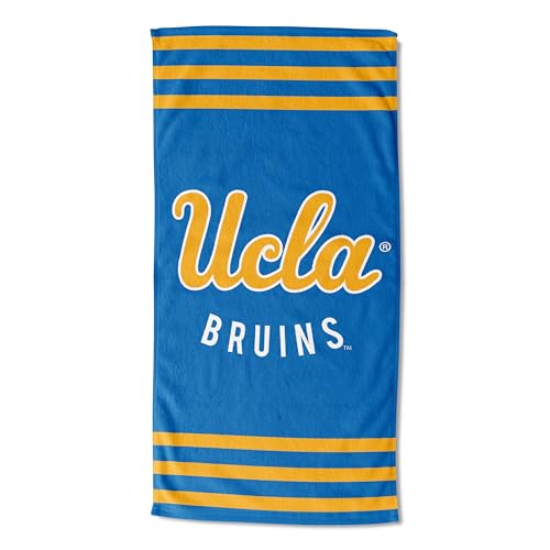Northwest NCAA UCLA Bruins Beach Towel, 30" x 60", Stripes