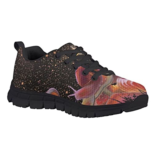 Pinupub Kids Running Walking Shoes for School Travel Breathable Soft Lightweight Slip On Tie Lace Sneakers2