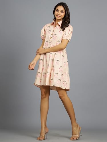 Image of Ravaiyaa - Attitude is everything Womens Soft Crepe Silk Casual Dress Summer Floral Printed Dress Ladies Tank Midi Sundress