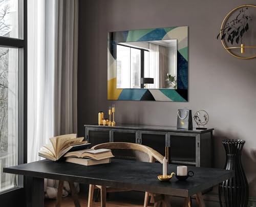 Miroir avec impression abstrait de haute qualité pour deco murale - 4