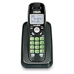 Vtech Dect 6.0 Single Handset Cordless Phone with Caller ID, Green Backlit Keypad and Display (CS6114-11)