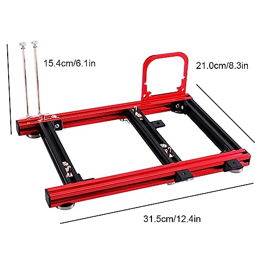 Gabinete Mini ITX de aluminio con diseño de estructura abierta para ensamblaje DIY, ideal para gaming y configuraciones ahorradoras de espacio miniatura 6