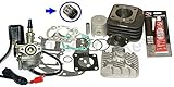 kymco super 8 zylinderkopf ZYLINDER KIT TUNING 70ccm ____ +NEUER SPORT 17,5mm VERGASER ____ mit AUTOMATISCHEM CHOKE ____ Das Zylinderkit enthält: Graugußzylinder, Kolben, Kolbenringe, Bolzen, Clipse, Zylinderkopf, Dichtungen Set, Nadellager, Vergaser, Silikon Dichtmasse. ____ Bei diesem Zylinder Kit handelt es sich um ein hochwertiges Ersatzteil. ____ Dieses Kit erhöht die Leistung des Fahrzeuges ____ großes Loch - 47mm! (in einer Standard-Zylinder ist diese Größe 39mm) ____ andere Abmessungen - auf den Fotos