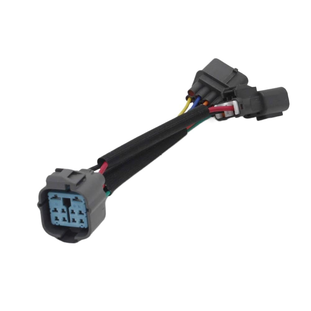 Arnés de cableado de Puente Adaptador de Distribuidor OBD1 a OBD2 de 10 Pines Compatible con Civic