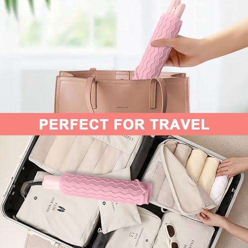 Suafrnut Plus Size Silicone Heat Resistant Mat, Portable Travel Hot Tools Pad Cover for Curling Iron, Flat Iron, Hair Straightener and Other Hair Styling Tools(12.0\" x 9.0\")