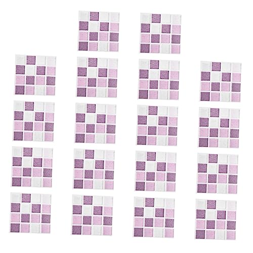 Uonlytech 18 Piezas Etiqueta Engomada Del Azulejo De La Pared Papel Pintado Decoraciones Decoración Borde De Azulejo Hogar Pegar Azulejos Techo Casa Adorno De Azulejos De Polivinilo
